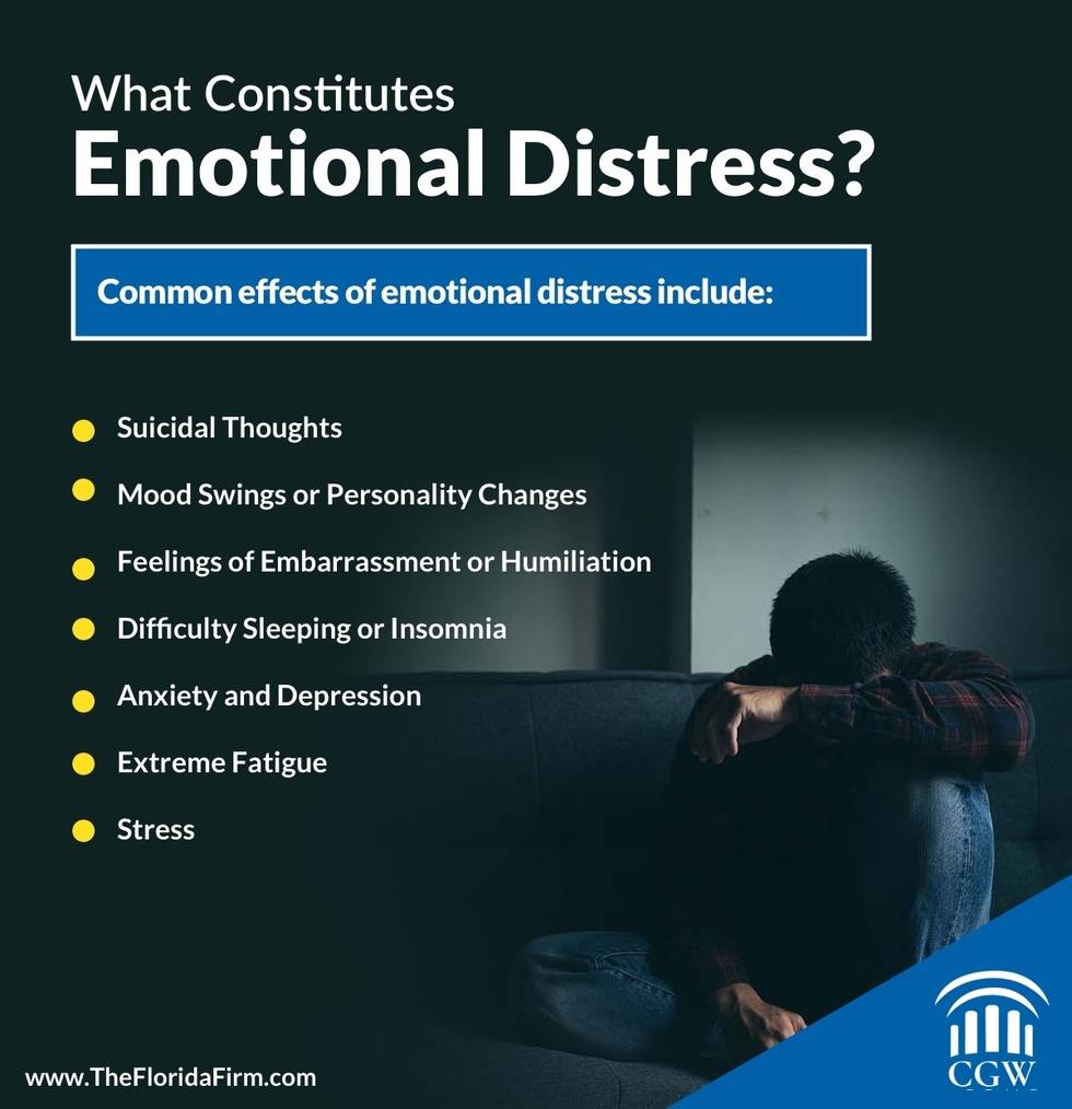 How Is Emotional Distress Valued in a Personal Injury Claim?