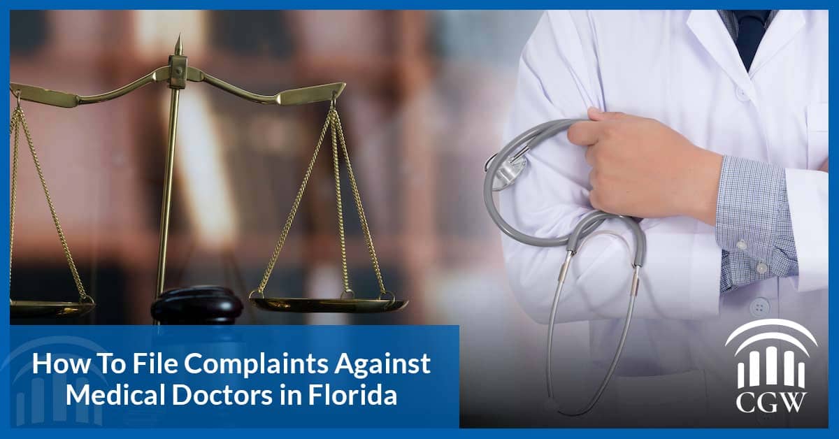 Reporting Medical Malpractice In Florida 6647